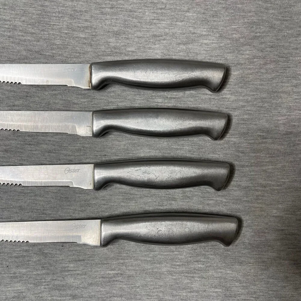 Oster Classic Stamped Stainless Steel Cutlery 4 PCS. Set